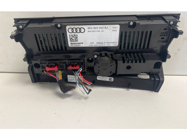 Блок управления климат-контролем 8K2820043AJ Audi A5 Sportback 8TA