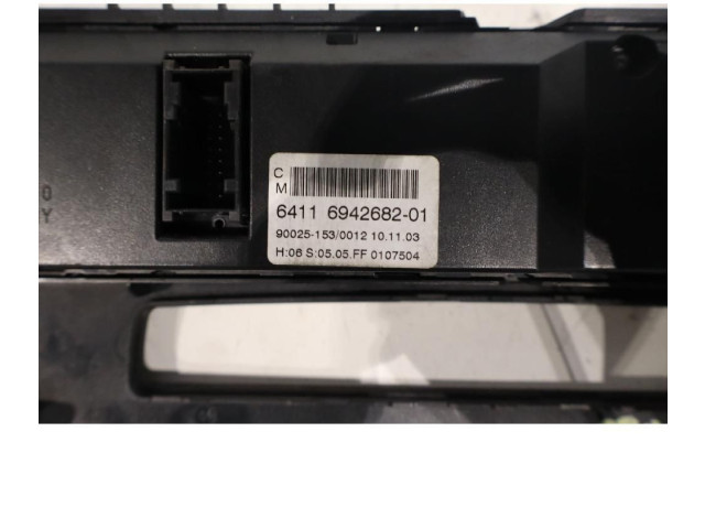 Блок управления климат-контролем 64116942682 BMW 5 E60 E61