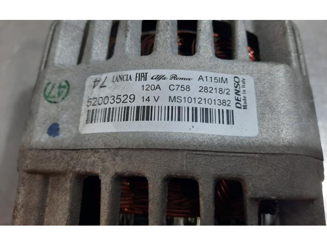 Генератор 52003529   Fiat Panda III    