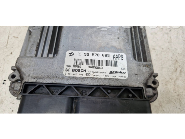 Блок управления двигателя 55578665   Saab 9-5