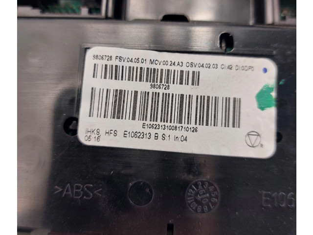 Блок управления кондиционера воздуха / климата/ печки (в салоне) 9806728 Mini Cooper Countryman R60