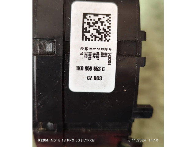 Подрулевой шлейф SRS 1K0959653C, CZK03 Volkswagen Golf Plus