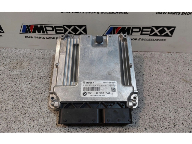 Блок управления двигателем Блок управления 8586540 BMW X3 F25