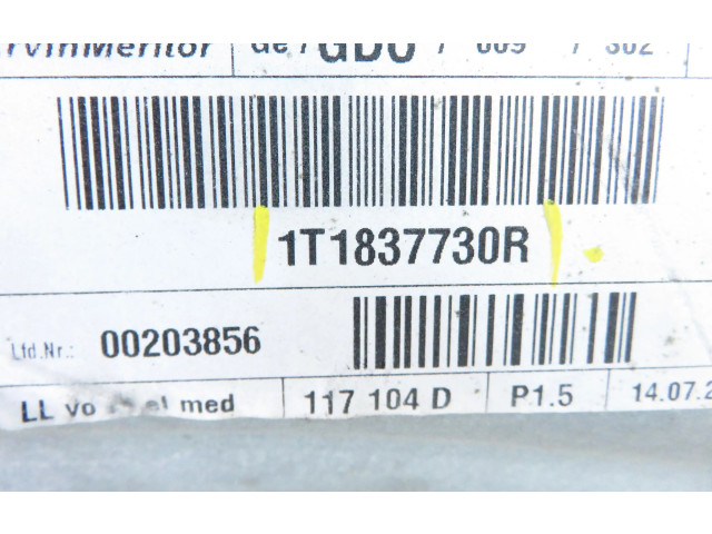 Řídící jednotka 1T1837730R, 1K0959702B Volkswagen Touran I 2003