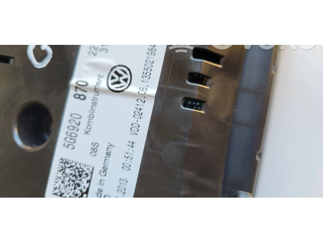 Панель приборов 5g6920870 Volkswagen Golf VII