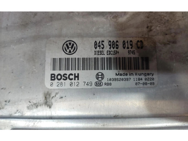 Блок управления двигателем Блок управления 045906019CD, 045906019CD Skoda Fabia Mk2 (5J)