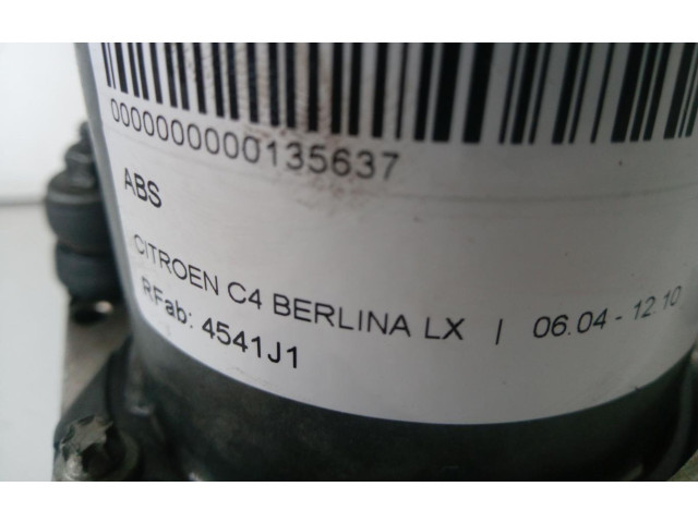 Блок АБС 4541J1 Citroen C4 I 2004 - 2010 года