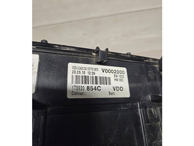 Панель приборов 1T0920854C, V0002000 Volkswagen Caddy