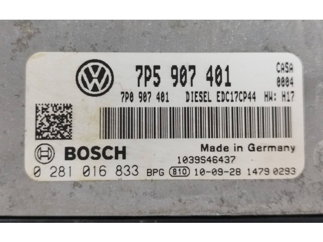 Řídící jednotka 7P5907401, 7P0907401 Porsche Cayenne (92A) 2011