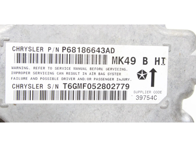 Блок подушек безопасности P68186643AD   Jeep Compass