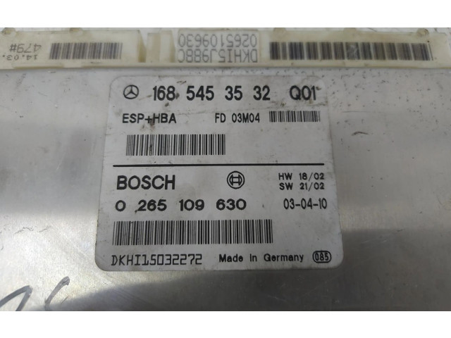 Блок управления АБС 1685453532   Mercedes-Benz A W168
