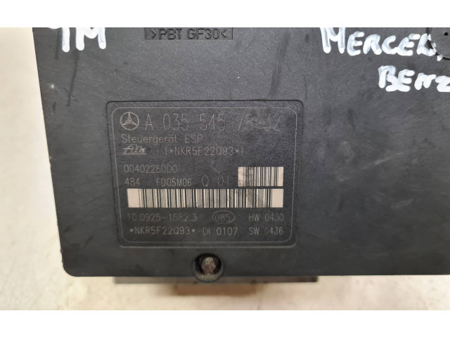 Jednotka ABS A0355457832, A0054317412 Mercedes-Benz C W203 2004