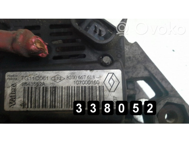 Генератор 8200667618 Renault Laguna II