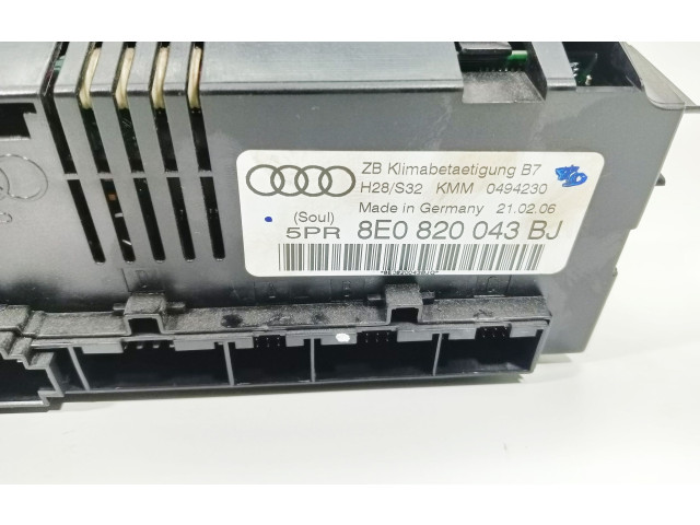 Блок управления климат-контролем 8E0820043BJ   Audi A4 Allroad