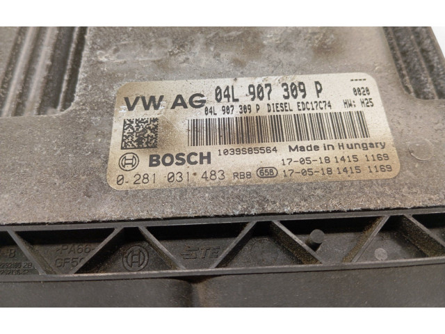 Řídící jednotka 04L907309P, 0281031483 Volkswagen Tiguan 2017