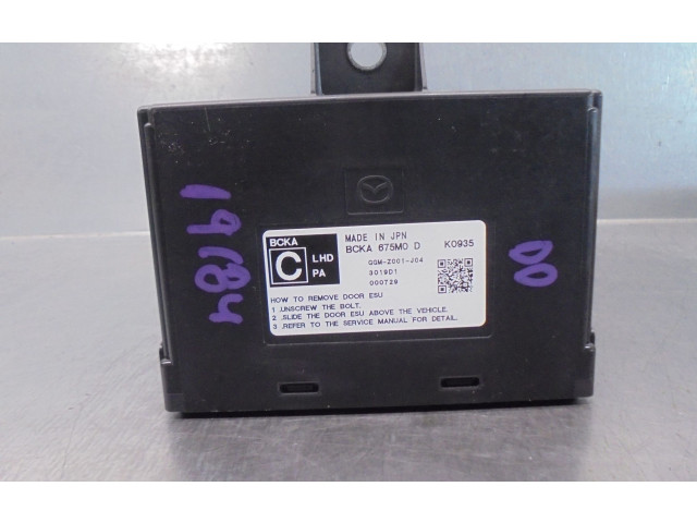 Блок управления BCKA675M0, BCKA675M0D Mazda 3