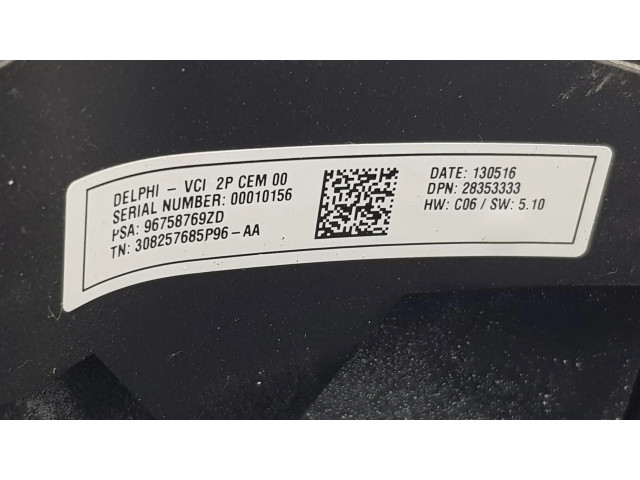 Руль Citroen C4 II  2011-2016 года 98039712ZD      