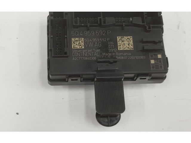 Блок управления 5Q4959592P, 5Q4959592P   Cupra Leon