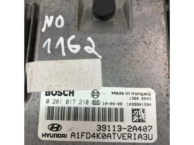 Řídící jednotka 391132A407 Hyundai i20 (GB IB) 2014