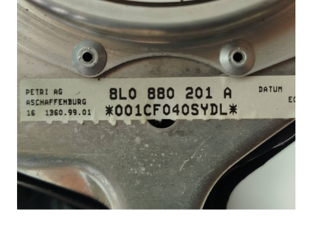 Руль Audi A3 S3 8L 1996 - 2003 года 8L0419091C, 8L0880201A