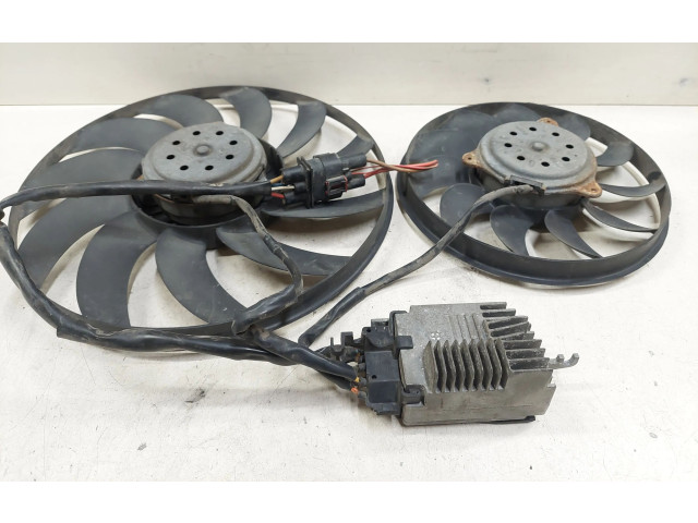 Вентилятор радиатора     1040870680J, 1039867007X    Audi A6 S6 C6 4F 