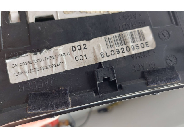 Панель приборов 8L0920950E   Audi A3 S3 8L       