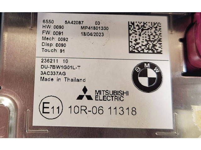 Экран/ дисплей / маленький экран 5A42087, 65505A42087   BMW X3 G01