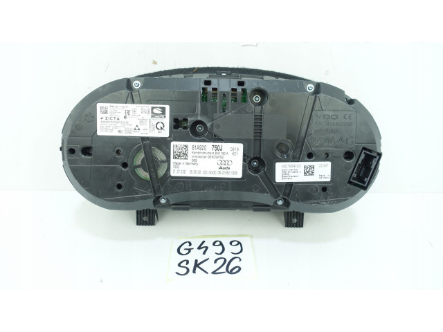 Панель приборов 81A920750J, 81A920750J Audi Q2 -