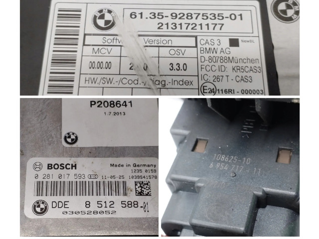 Řídící jednotka 8574351, 9287535 BMW 1 E81 E87 2007