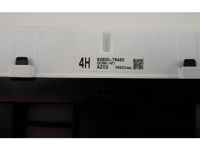 Přístrojová deska Lexus CT 200H 2017 8380076450, 8380076450