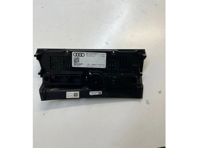Блок управления климат-контролем 8K1820043T   Audi A5 8T 8F