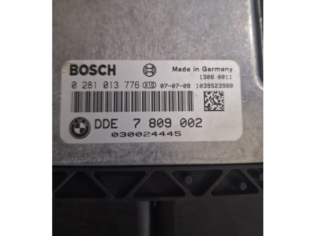 Řídící jednotka 7809002, 0281013776 BMW 1 E82 E88 2008