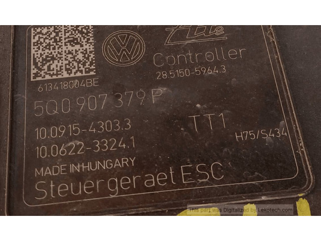 Блок АБС 5Q0614517TBEF   Audi  A3 S3 8V  2013 - 2019 года