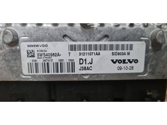 Блок управления двигателя 31211071AA, 5WS40562A Volvo C70