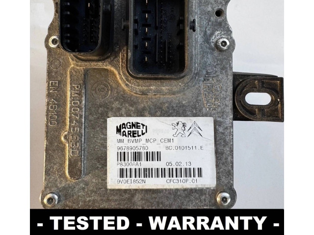 Блок управления коробкой передач 9678905780, BC0101511E Citroen C4 II