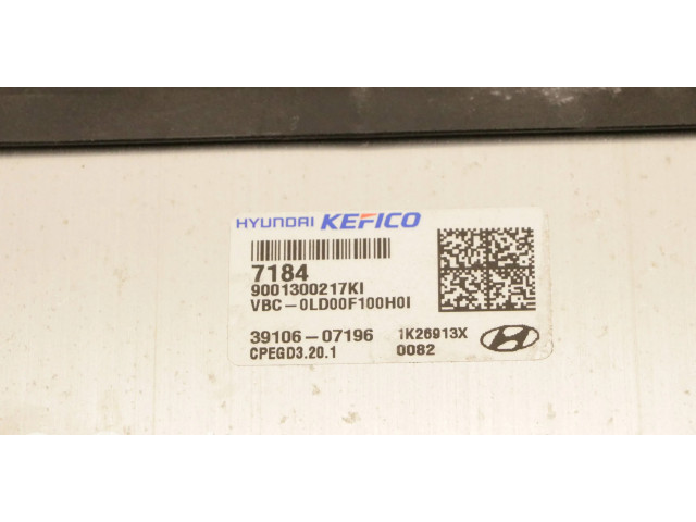 Řídící jednotka 39106-07196 Hyundai i20 (BC3 BI3) 2021