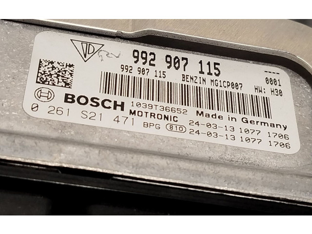 Řídící jednotka 992907115, 0261S21471 Porsche 911 2024