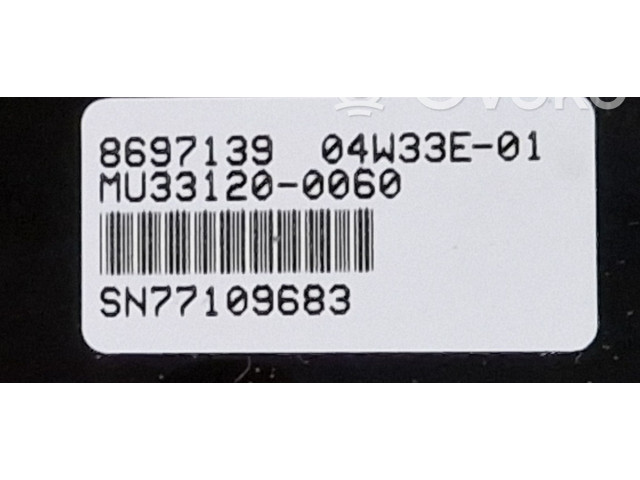 Блок управления климат-контролем 8697139 Volvo S60