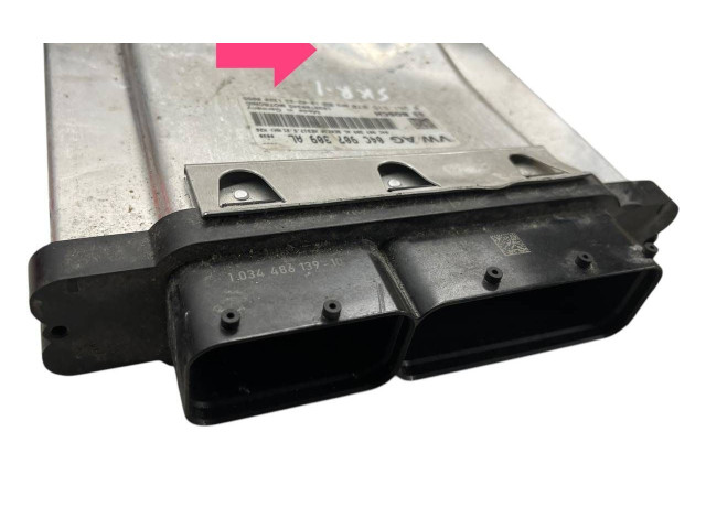 Блок управления двигателя 04C907309AL, 0261S15070   Skoda Karoq