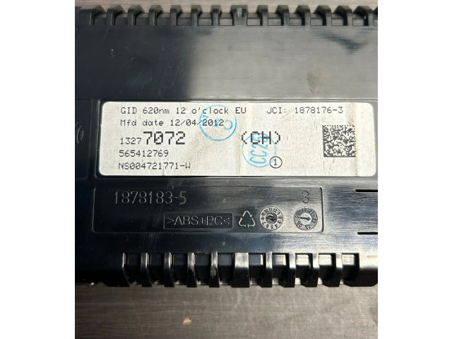 Дисплей 13277072, 18781763 Opel Meriva B