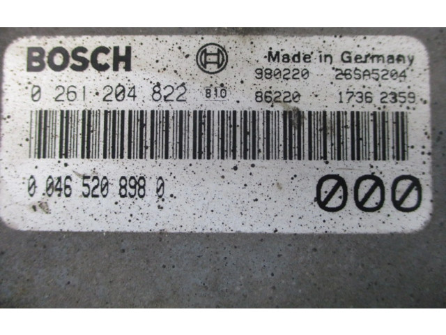 Řídící jednotka 00465208980, 00465208980 Fiat Uno 1998