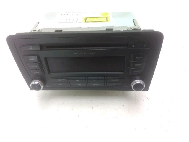 Радио/ проигрыватель CD/DVD / навигация 8P0057186SX Audi A3 S3 A3 Sportback 8P для двигателя CAYC