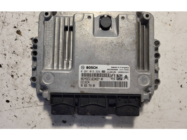 Řídící jednotka 9666975480, 0281013329   Citroen Berlingo 2012