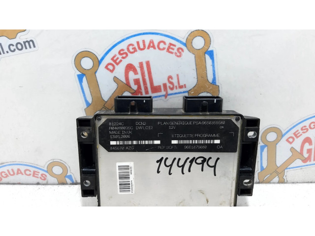 Řídící jednotka 9661879080, 144194 Citroen Berlingo 1963