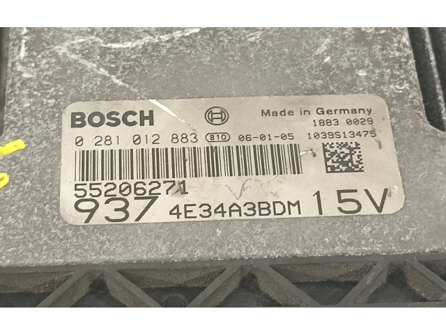 Блок управления двигателя 55206271   Alfa Romeo GTV