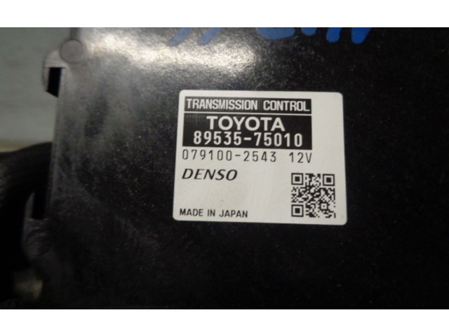 Блок управления коробкой передач 8953575010, 0791002543   Toyota Auris 150