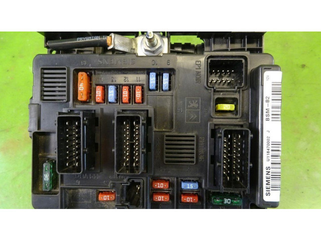 Pojistková skříňka Řídící jednotka BSM 9650618580 Citroen Berlingo 2006