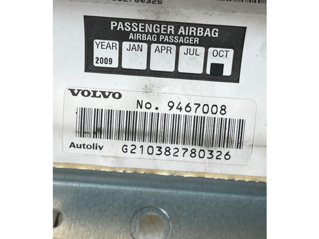 Подушка безопасности пассажира 9467008, G210382780326   Volvo S70  V70  V70 XC