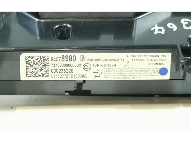 Блок управления климат-контролем 84078980, 000235226   Chevrolet Camaro