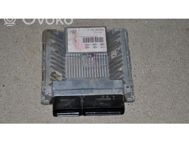 Блок управления двигателя 4G0907551J Audi A6 S6 C7 4G